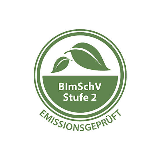 BImSchV Stufe 2 - Emissionsgeprüft